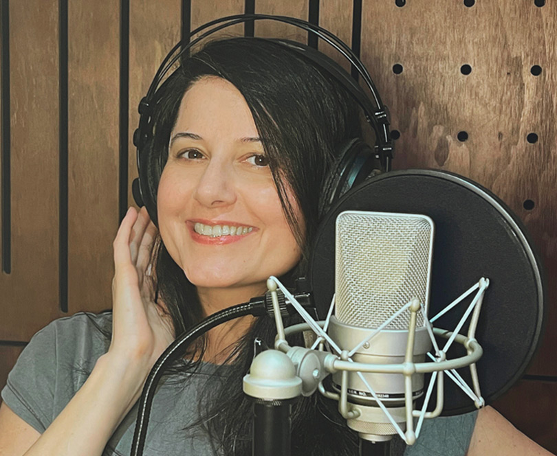 Persona grabando